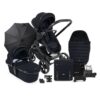 iCandy Peach 7 Pushchair & Carrycot Complete Bundle wiuth a white background.