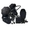 iCandy Peach 7 Pushchair & Carrycot Complete Bundle wiuth a white background.