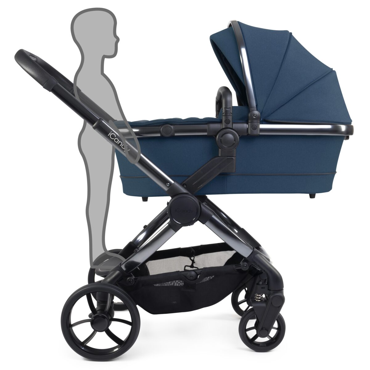 Icandy navy hot sale pram