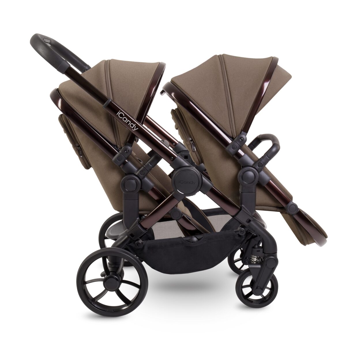 Icandy peach cheap double carrycot