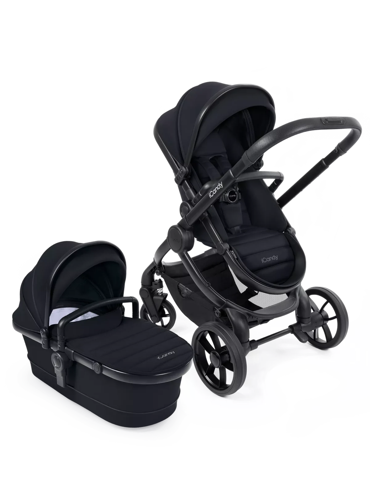 iCandy Peach 7 Complete Travel System with Maxi Cosi Cabriofix Car Seat & Base - Image 6