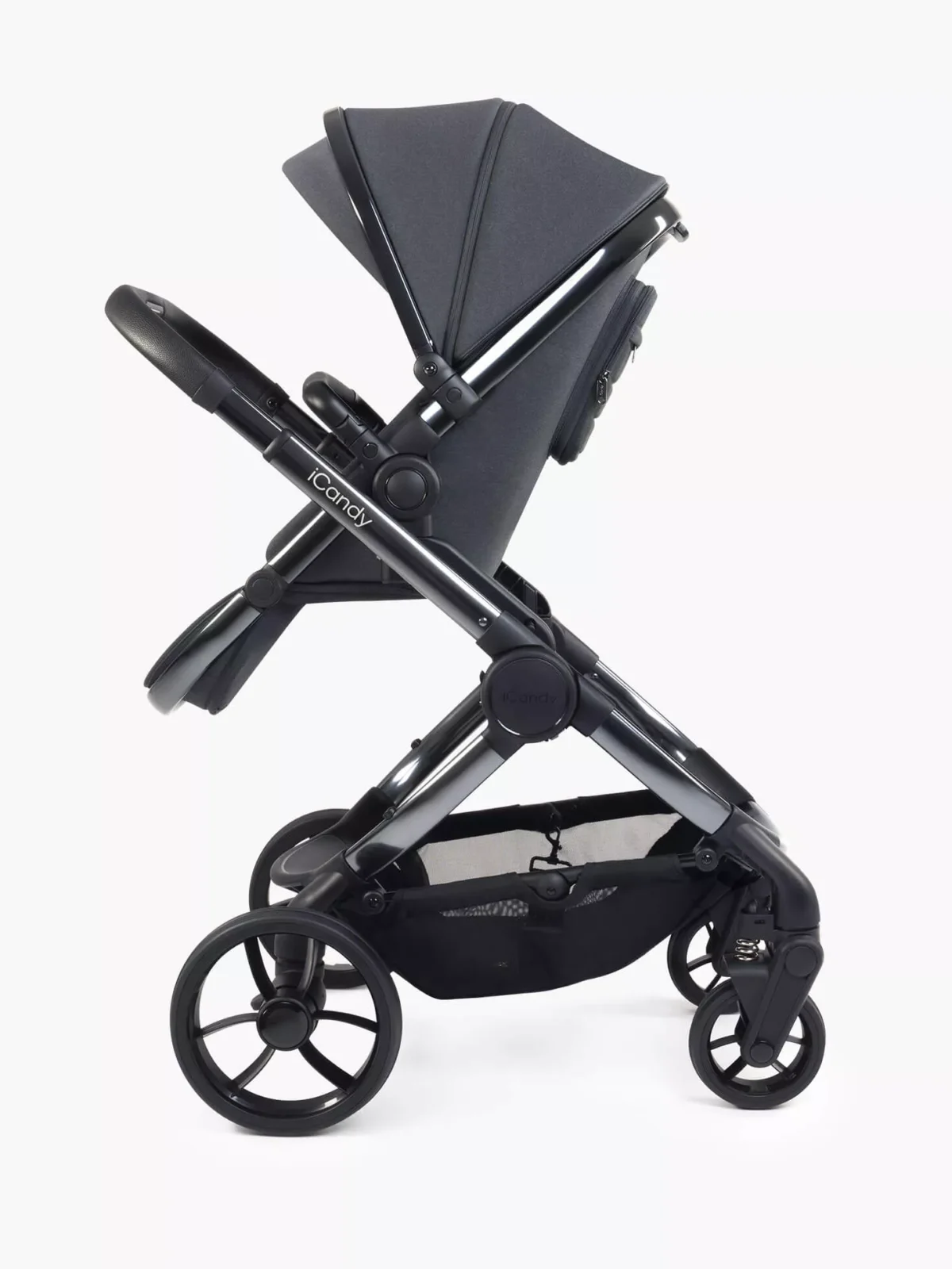 Icandy peach 3 jet black top