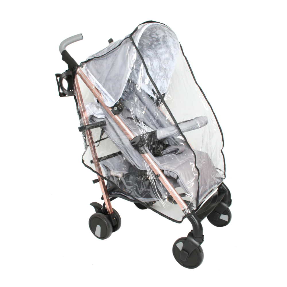 My Babiie - MB51 Samantha Faiers Grey Marble Lightweight Stroller - Image 8