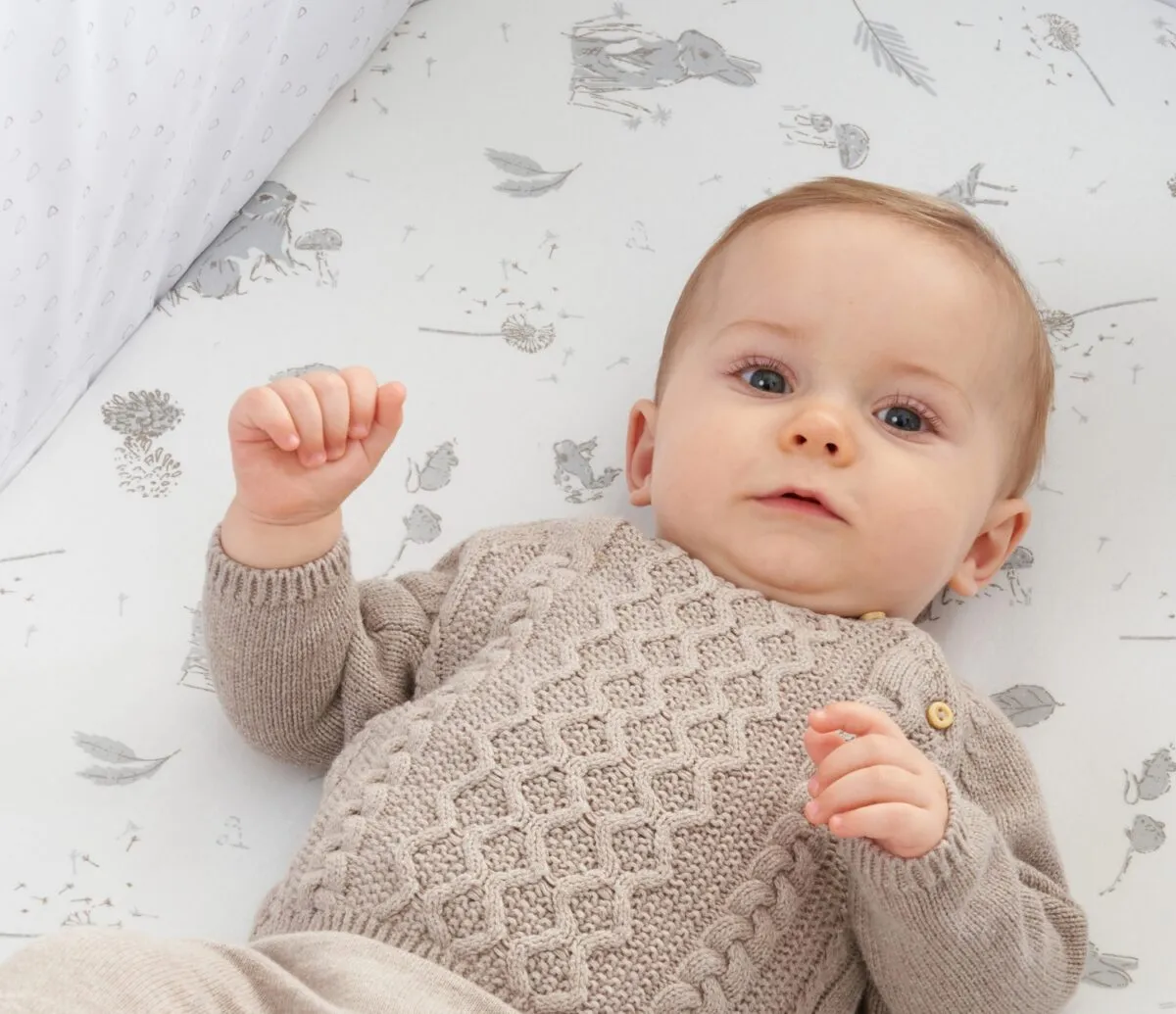 Tutti Bambini Bedside Crib Fitted Sheets 2 pack - Image 12
