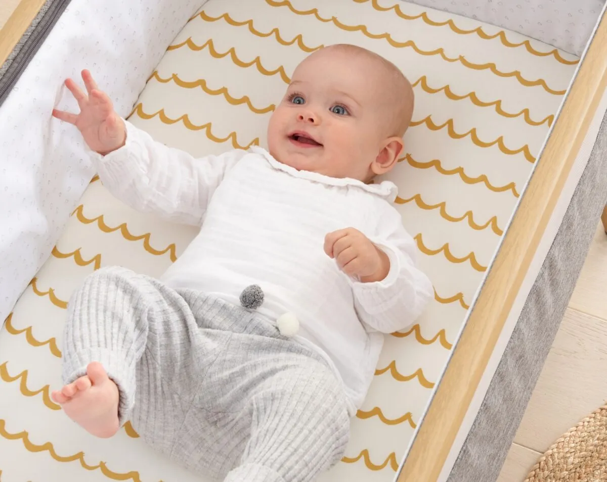 Tutti Bambini Bedside Crib Fitted Sheets 2 pack - Image 8