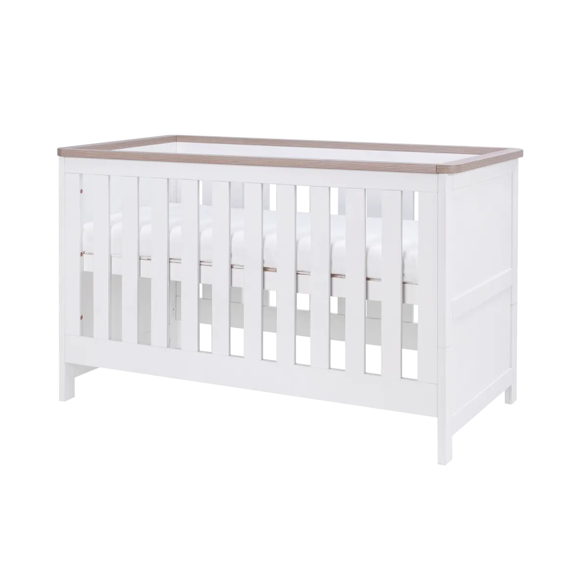 Tutti Bambini Verona 3 Piece Nursery Furniture Room Set Includes Cot Bed, Chest Changer and Wardrobe - Image 15