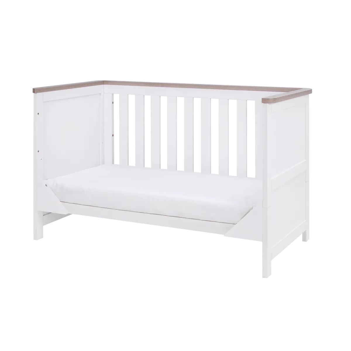 Tutti Bambini Verona 2 Piece Nursery Furniture Set Includes Cot Bed And Chest Changer - Image 11