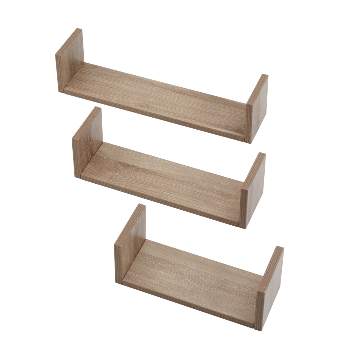 Tutti Bambini Modena Set of Three U-Shaped Wall Shelves - Image 4