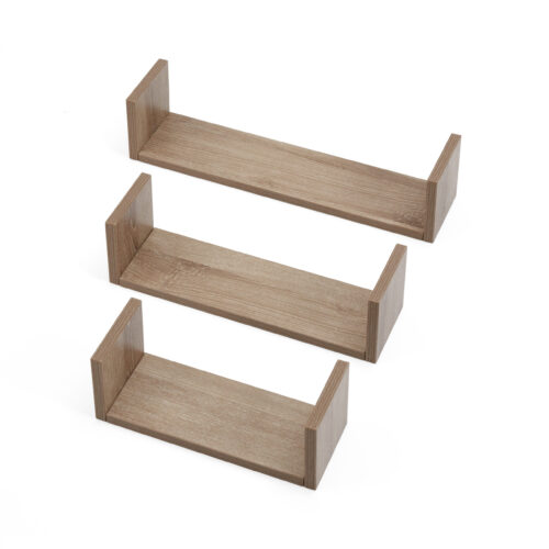 Tutti Bambini Modena Set of Three U-Shaped Wall Shelves