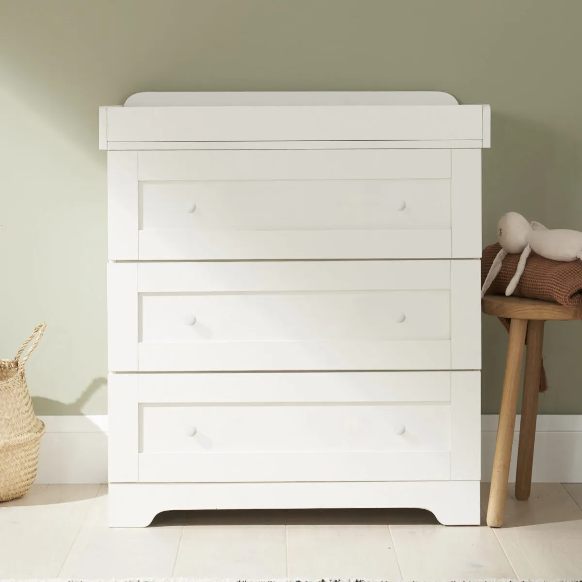 Tutti Bambini Rio 2 Piece Nursery Furniture Room Set Includes Cot Bed And Chest Changer - Image 6