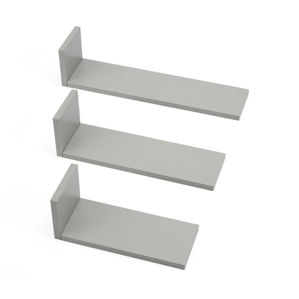 Tutti Bambini Rio Set of Three L-Shaped Wall Shelves - Image 5