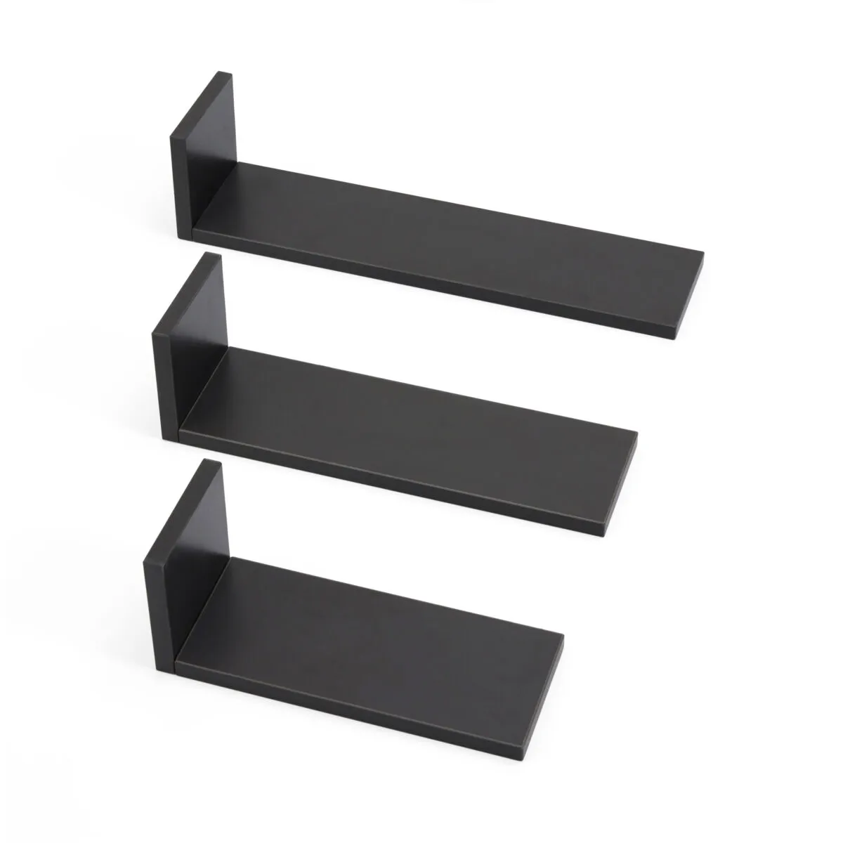Tutti Bambini Rio Set of Three L-Shaped Wall Shelves