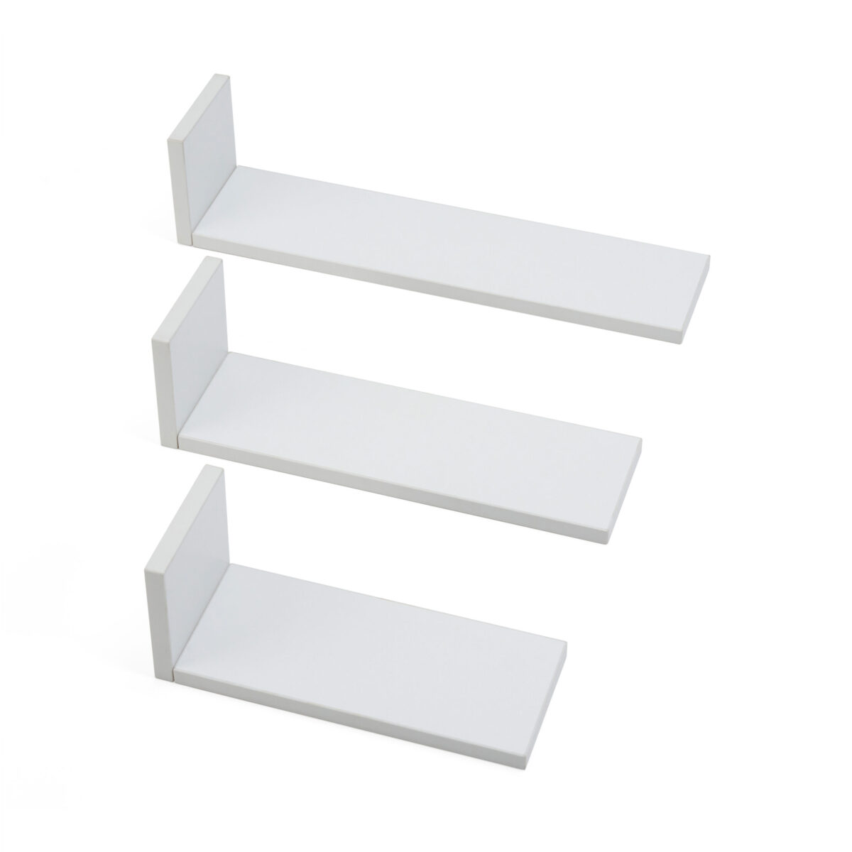 Tutti Bambini Rio Set of Three L-Shaped Wall Shelves - Image 8