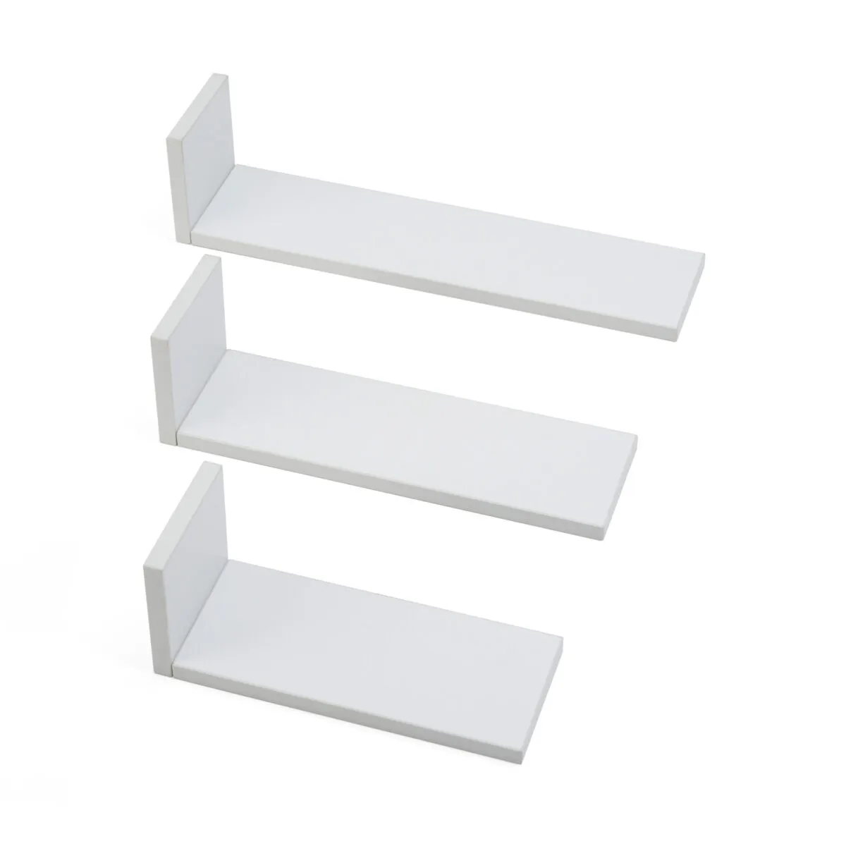 Tutti Bambini Rio Set of Three L-Shaped Wall Shelves - Image 8