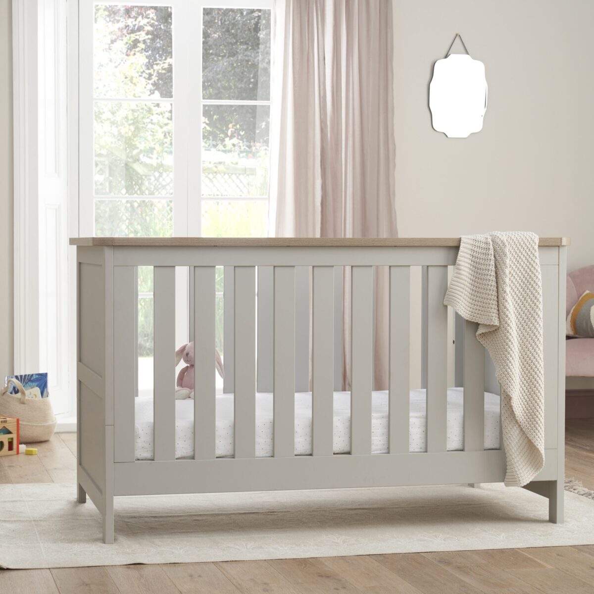 Tutti Bambini Verona 2 Piece Nursery Furniture Set Includes Cot Bed And Chest Changer - Image 8