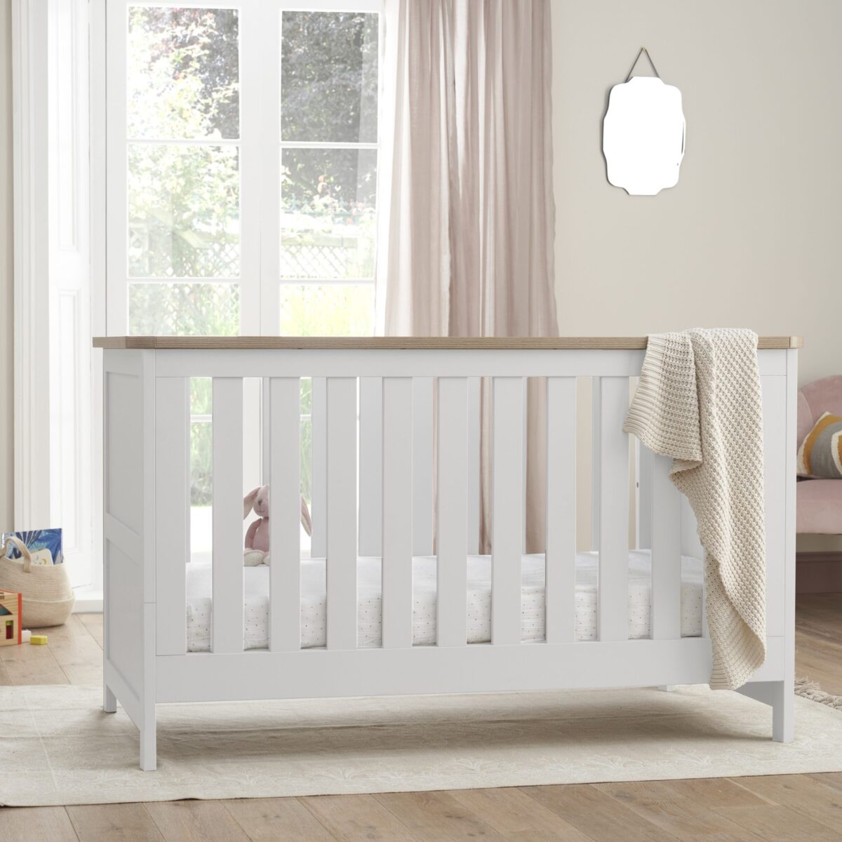 Tutti Bambini Verona 2 Piece Nursery Furniture Set Includes Cot Bed And Chest Changer - Image 15
