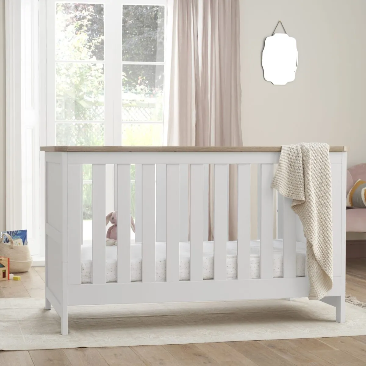 Tutti Bambini Verona 2 Piece Nursery Furniture Set Includes Cot Bed And Chest Changer - Image 15
