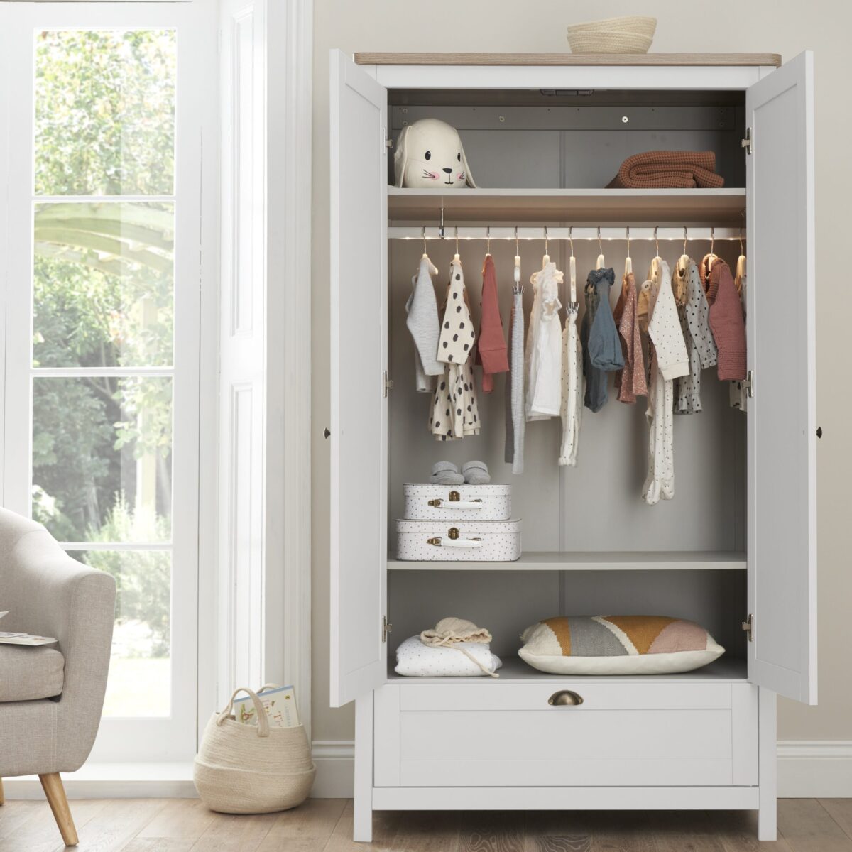 Tutti Bambini Verona 3 Piece Nursery Furniture Room Set - Image 18