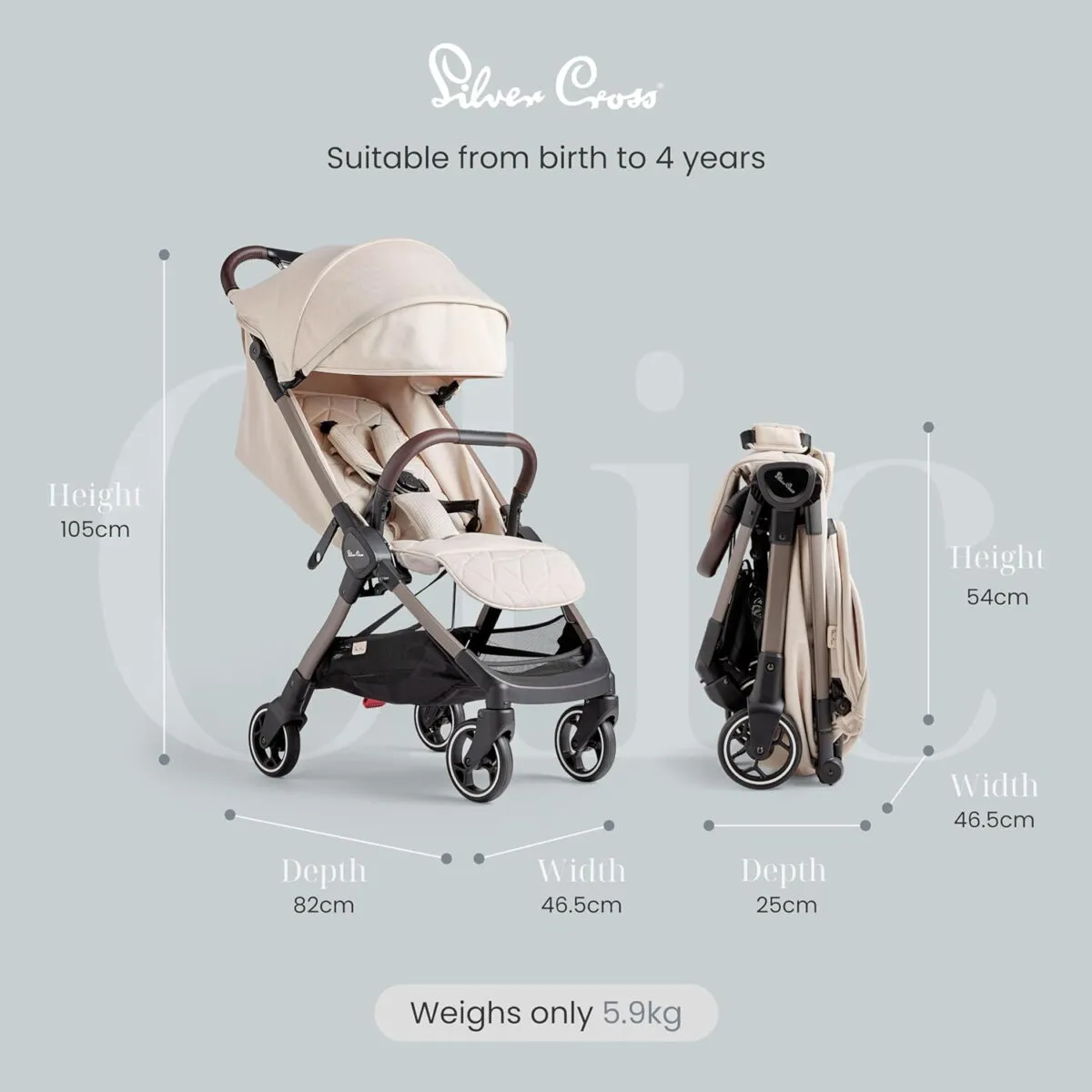 Silver Cross Clic Stroller - Image 7