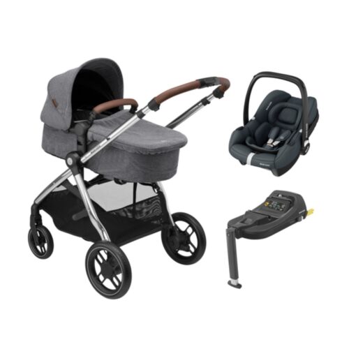 Maxi-Cosi Zelia Luxe Travel System + Cabriofix Car Seat