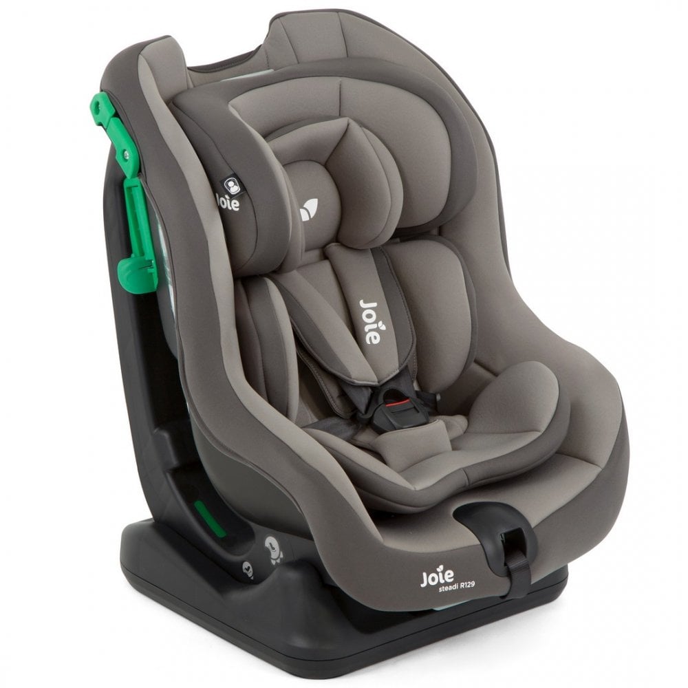 Joie Steadi R129 Car Seat - Rear & Forward Facing - Cobblestone from Olivers Baby Care