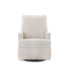 Obaby Madison Swivel Glider Recliner Chair - Bouclé Style
