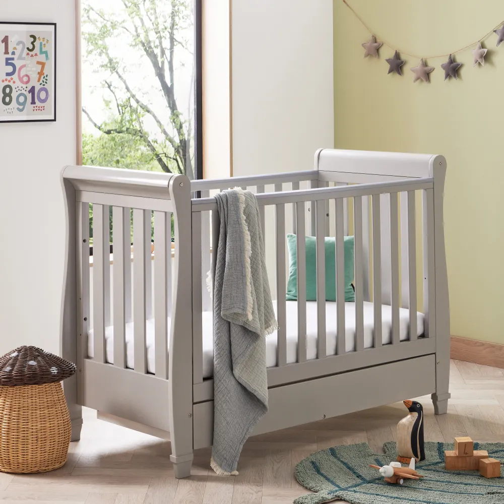 Babymore Eva 2 Piece Nursery Furniture Room Set Includes Cot Bed And Chest Changer - Image 7