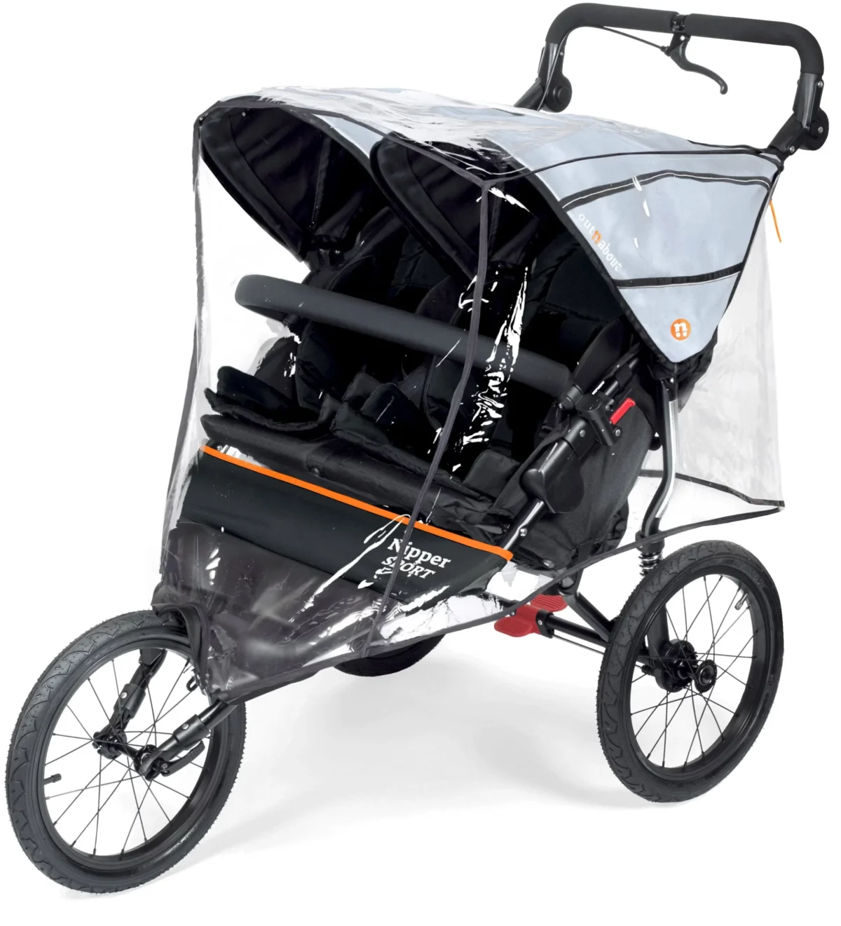 Out'n'About Nipper Sport Double V5 Pushchair - Image 4