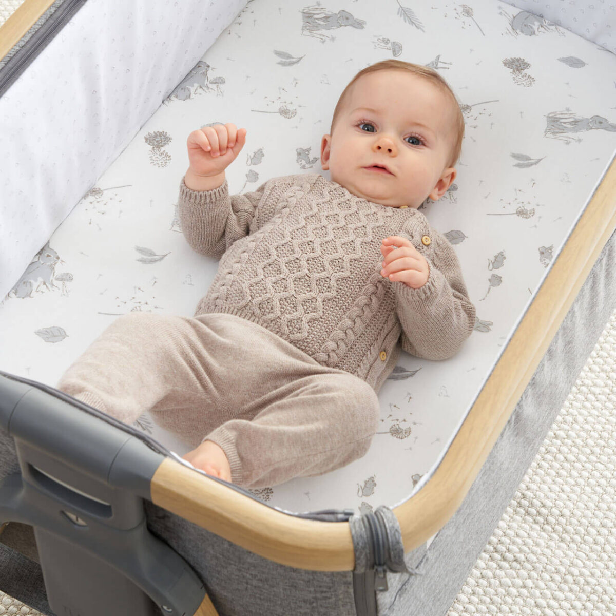 Tutti Bambini Bedside Crib Starter Pack - Image 12