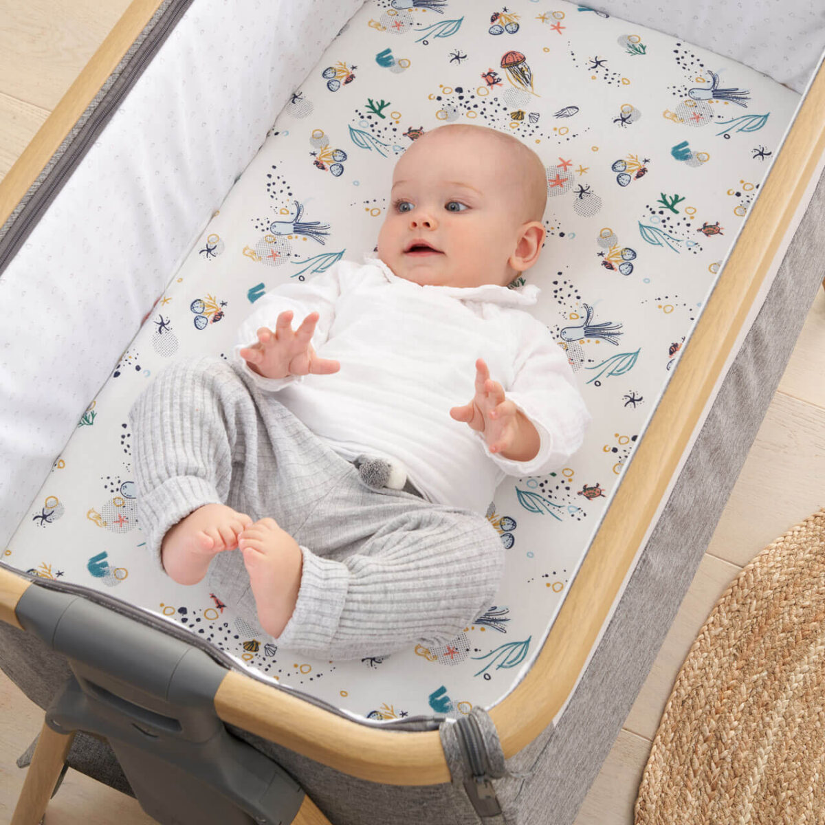 Tutti Bambini Bedside Crib Starter Pack - Image 27