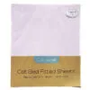 callowesse cot bed sheets 2 pack pink