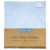 Callowesse crib sheets 2 pack sky blue