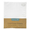Callowesse crib sheets 2 pack white