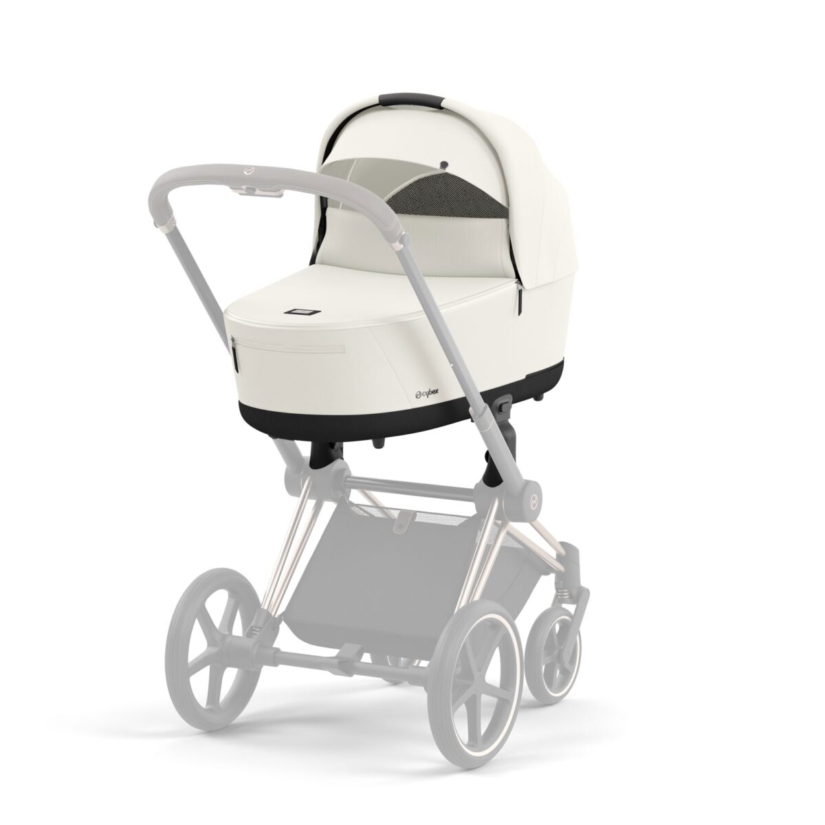 Cybex PRIAM Pushchair and Carrycot 2023 - Off White - Image 2