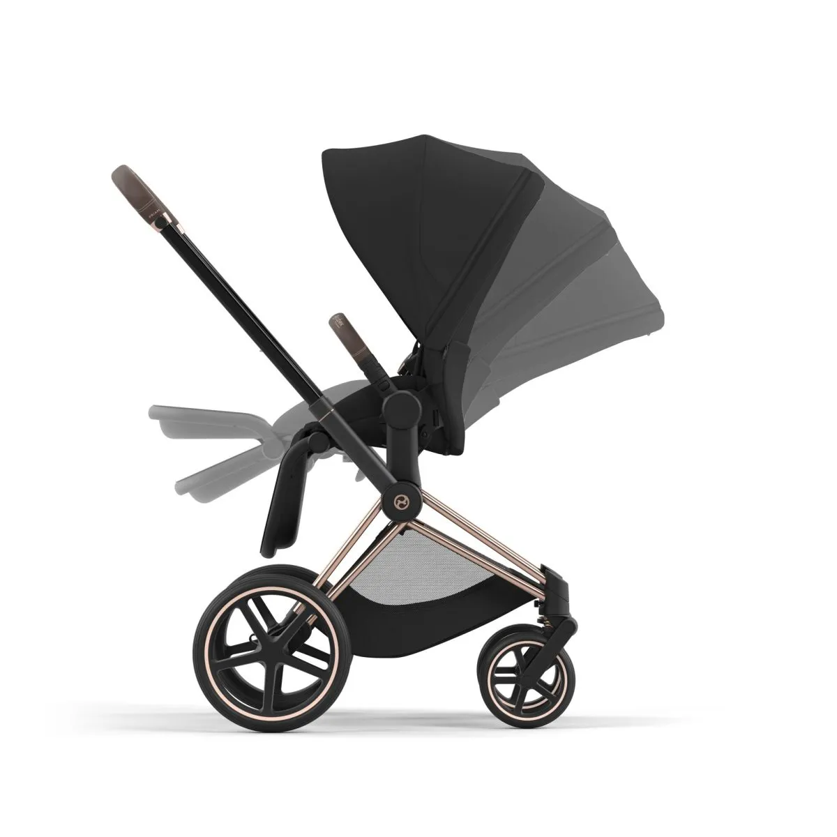 Cybex PRIAM Pushchair and Carrycot 2023 - Sepia Black - Image 14