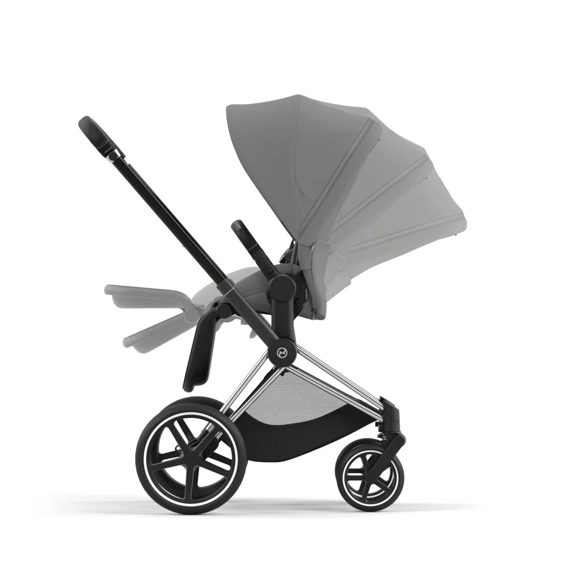 Cybex PRIAM Pushchair and Carrycot 2023 - Mirage Grey - Image 38