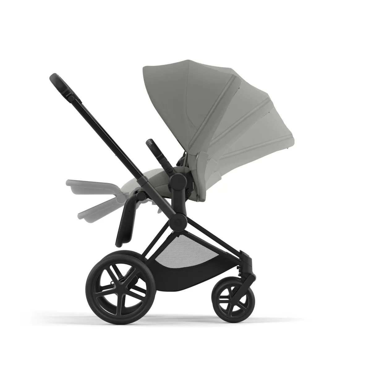 Cybex PRIAM Pushchair and Carrycot 2023 - Mirage Grey - Image 22