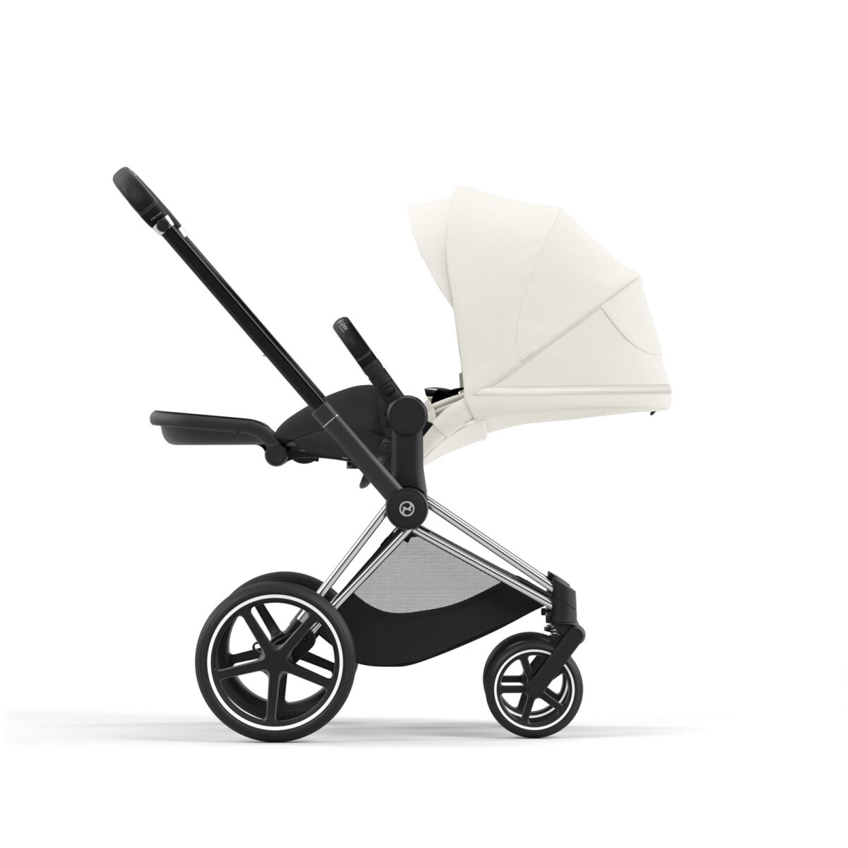 Cybex PRIAM Pushchair and Carrycot 2023 Off White Olivers BabyCare