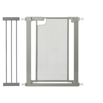 Callowesse Narrow Metal Mesh Child Pet Safety Gate 69 76cm