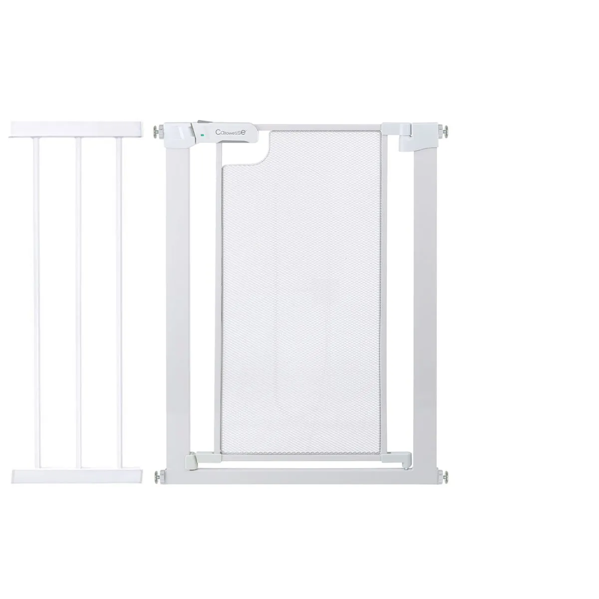 Callowesse Narrow Metal Mesh Child & Pet Safety Gate | 83-104 cm