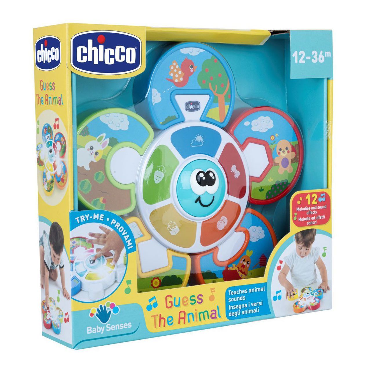 Chicco Baby Senses Guess The Animal Puzzle - Image 2