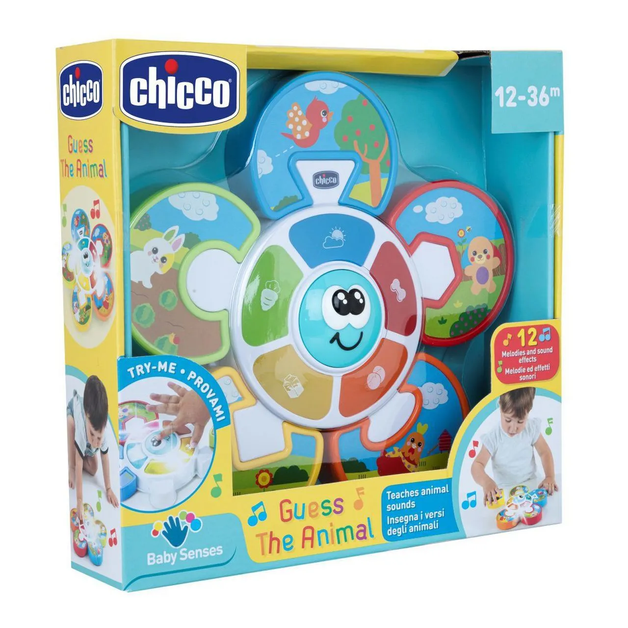 Chicco Baby Senses Guess The Animal Puzzle - Image 2