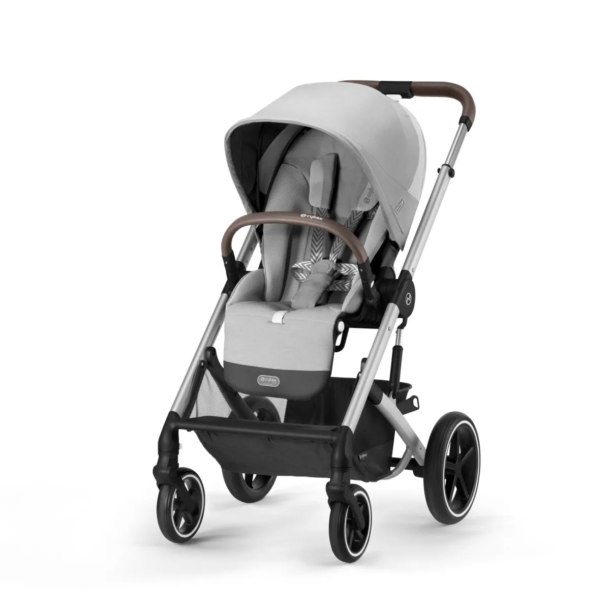 Cybex Balios S Lux Pushchair, Carrycot, Cybex Cloud T i-Size Car Seat & ISOFIX Base 10 Piece Travel System Bundle - Image 3