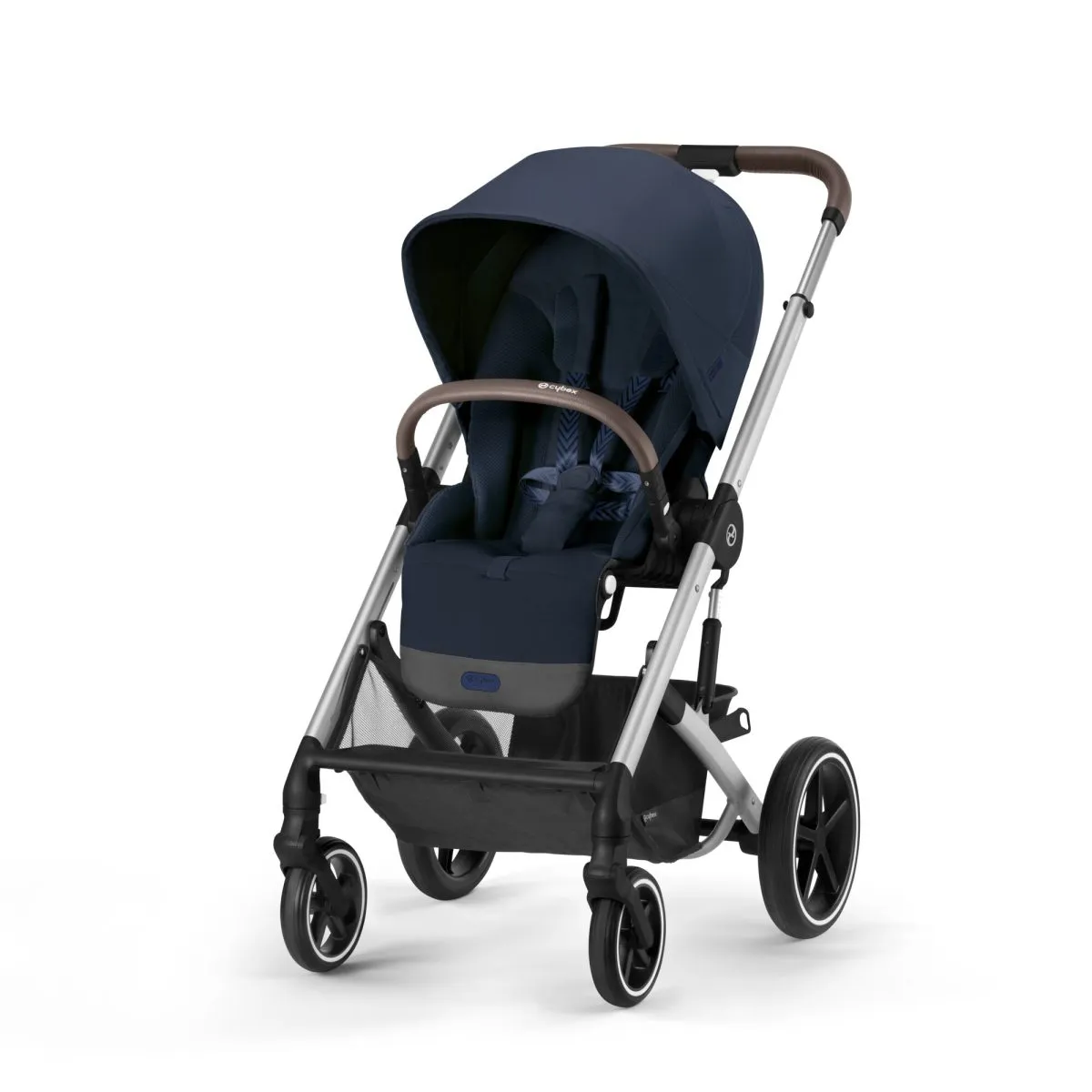 Cybex Balios S Lux Pushchair, Carrycot, Cybex Cloud T i-Size Car Seat & ISOFIX Base 10 Piece Travel System Bundle - Image 17
