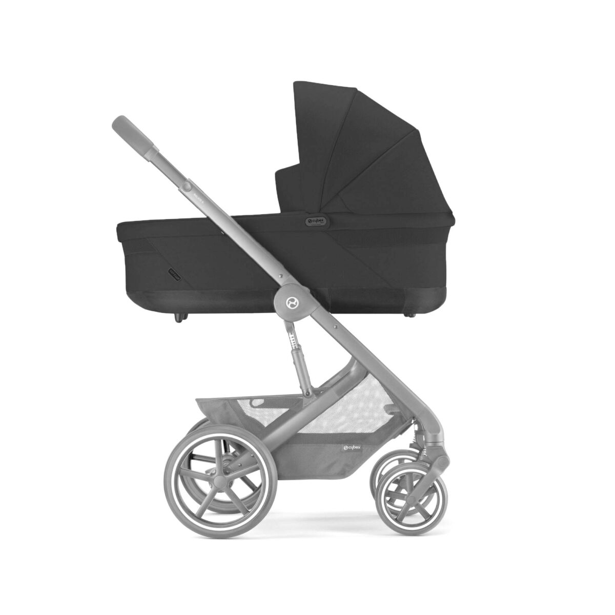 Cybex Balios S Lux Pushchair, Carrycot, Cybex Cloud T i-Size Car Seat & ISOFIX Base 10 Piece Travel System Bundle - Image 58