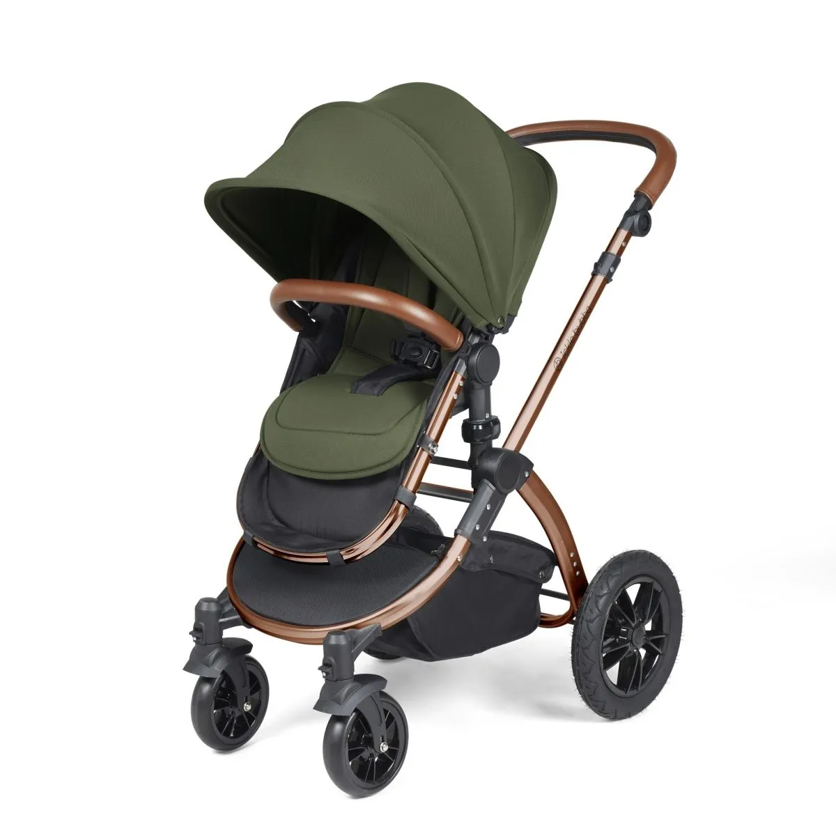 Ickle Bubba Stomp Luxe 3in1 Travel System and ISOFIX Base - Woodland - Image 10