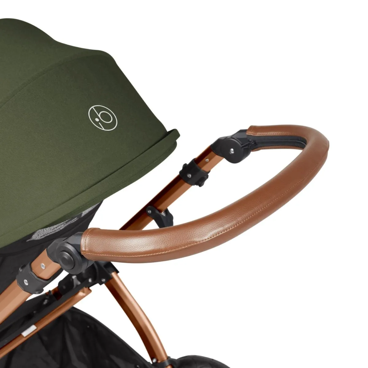 Ickle Bubba Stomp Luxe 3in1 Travel System and ISOFIX Base - Woodland - Image 5