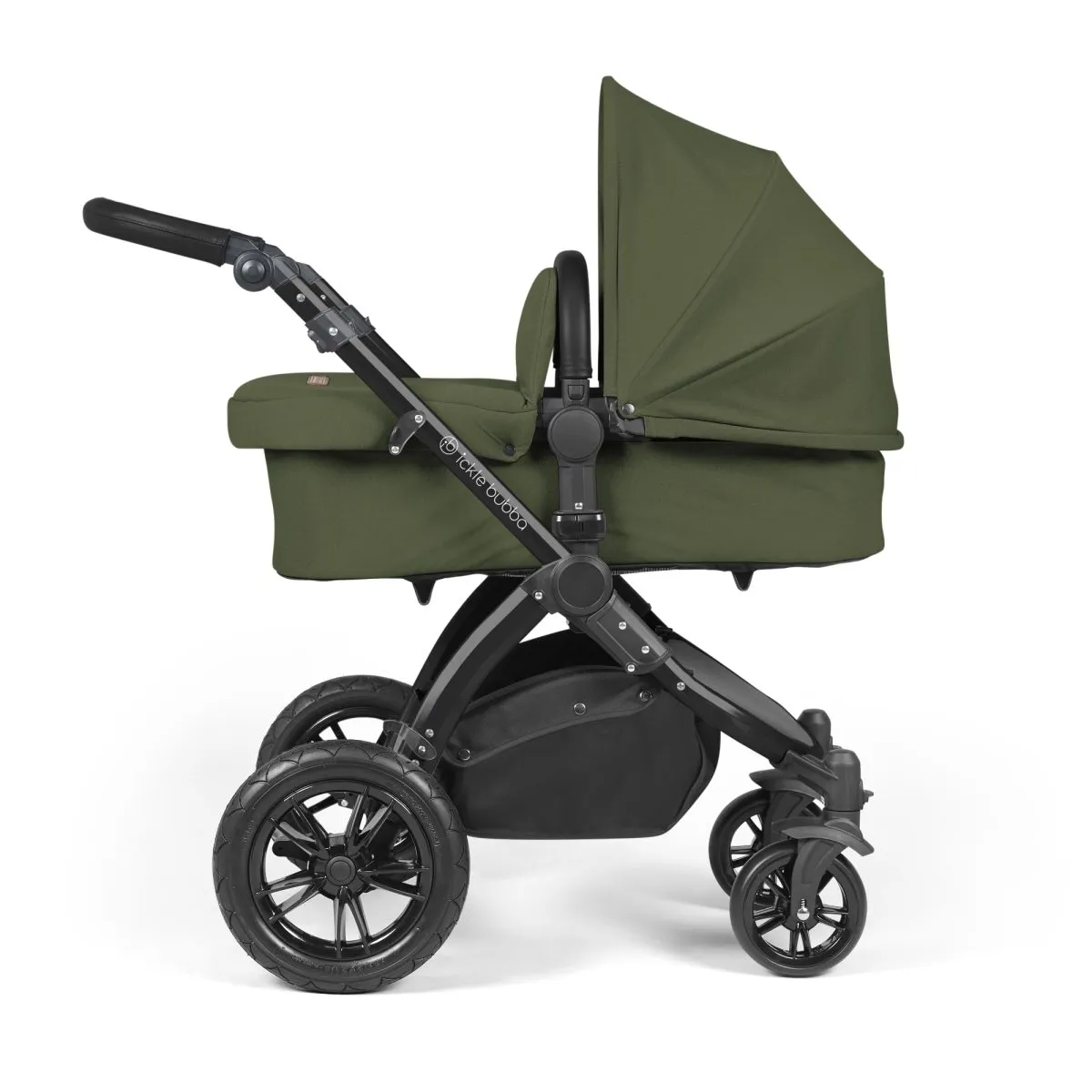 Ickle Bubba Stomp Luxe 3in1 Travel System and ISOFIX Base - Woodland - Image 32