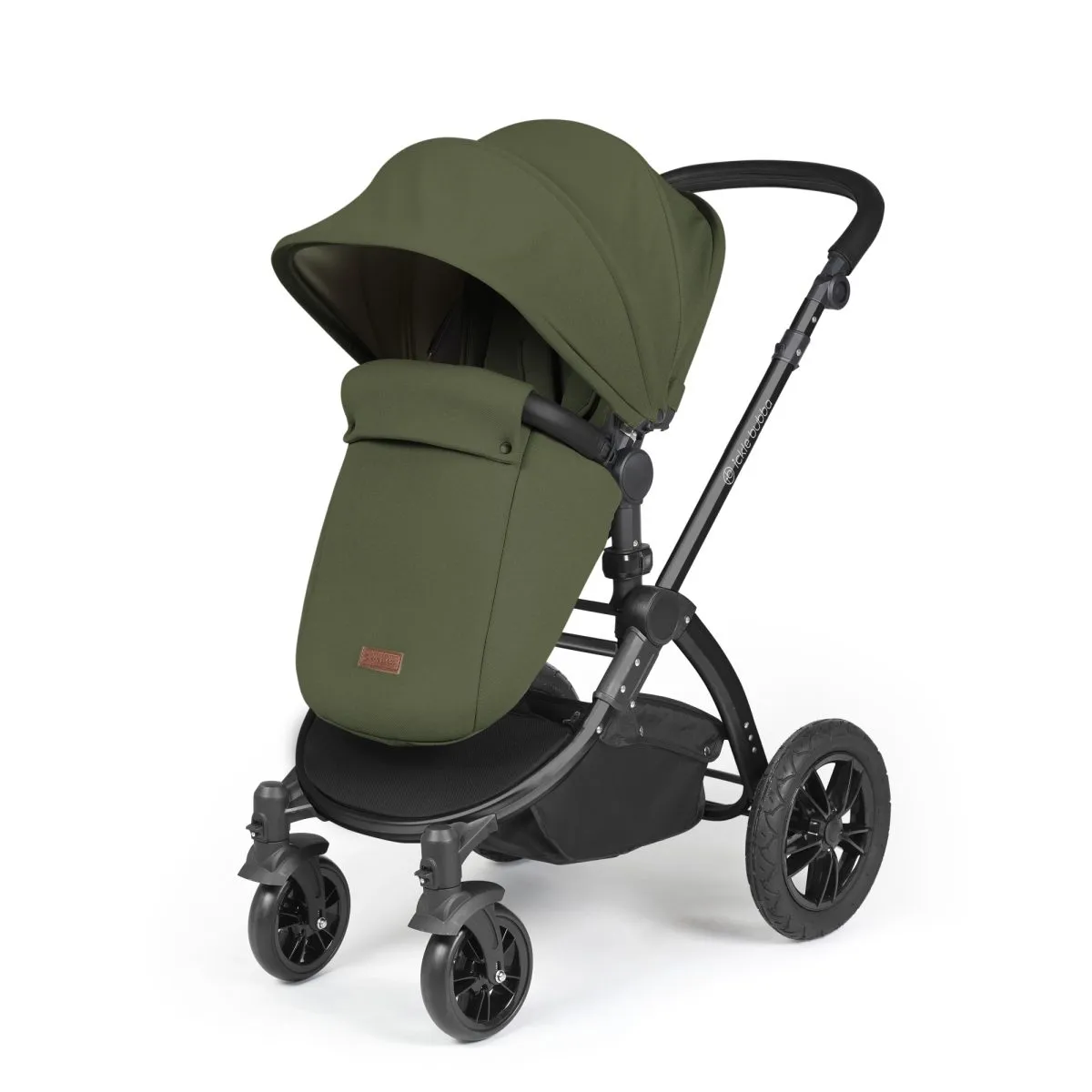 Ickle Bubba Stomp Luxe 3in1 Travel System and ISOFIX Base - Woodland - Image 28