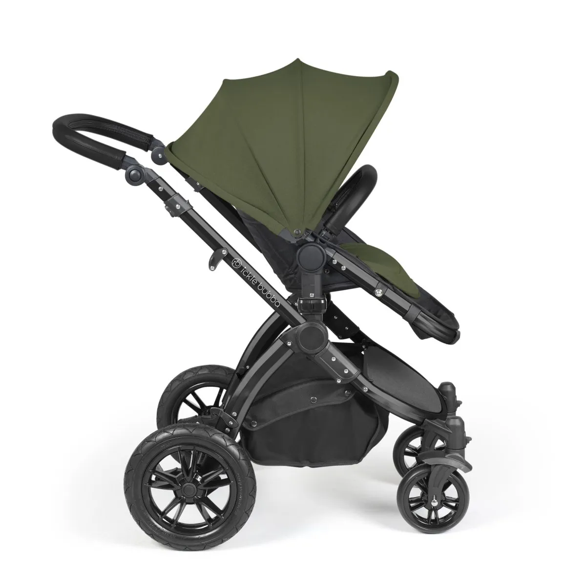 Ickle Bubba Stomp Luxe 3in1 Travel System and ISOFIX Base - Woodland - Image 29